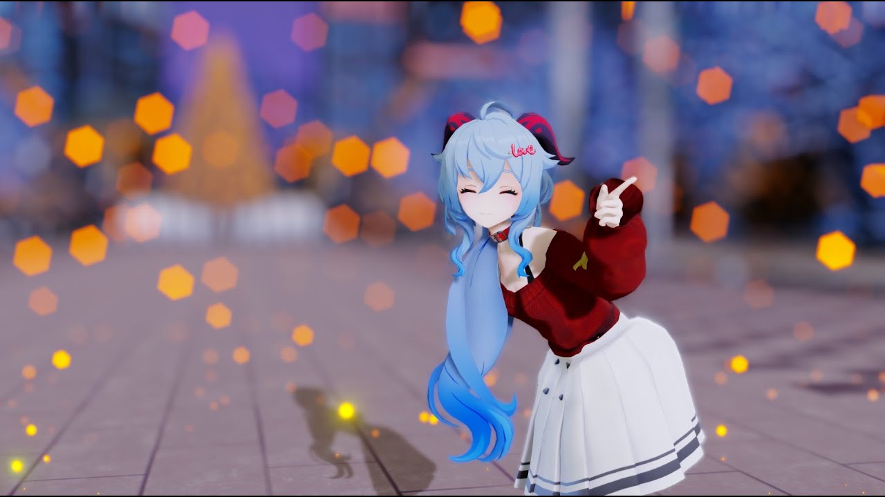 MMD - 愛言葉Ⅳ/Ai Kotoba IV/Love Words IV - Ganyu