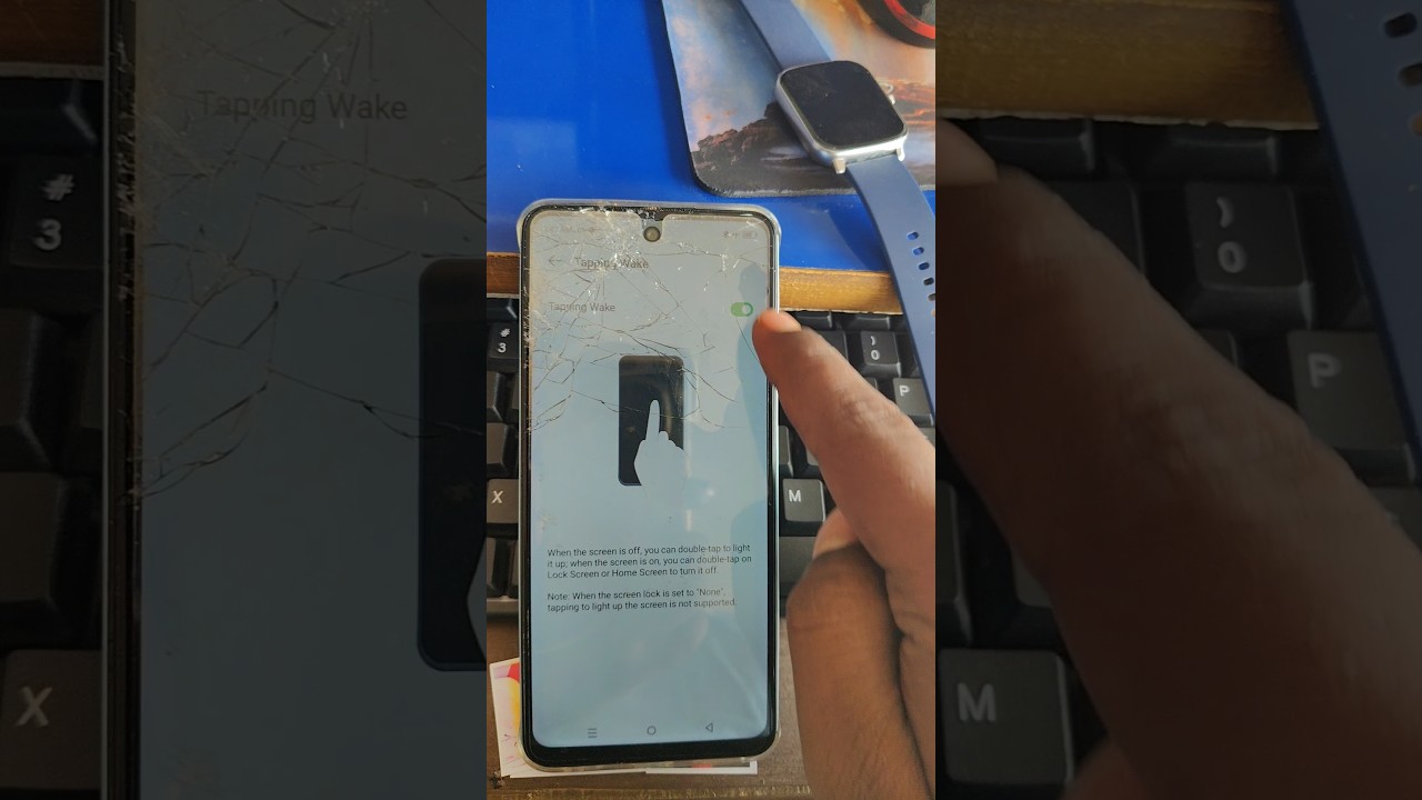 Infinix smart 8 double tap screen on off enable kaise kare New letest 100% work