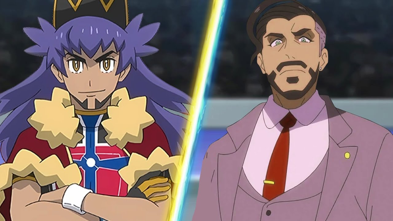 Pokemon Battle: Leon Vs Chairman Rose