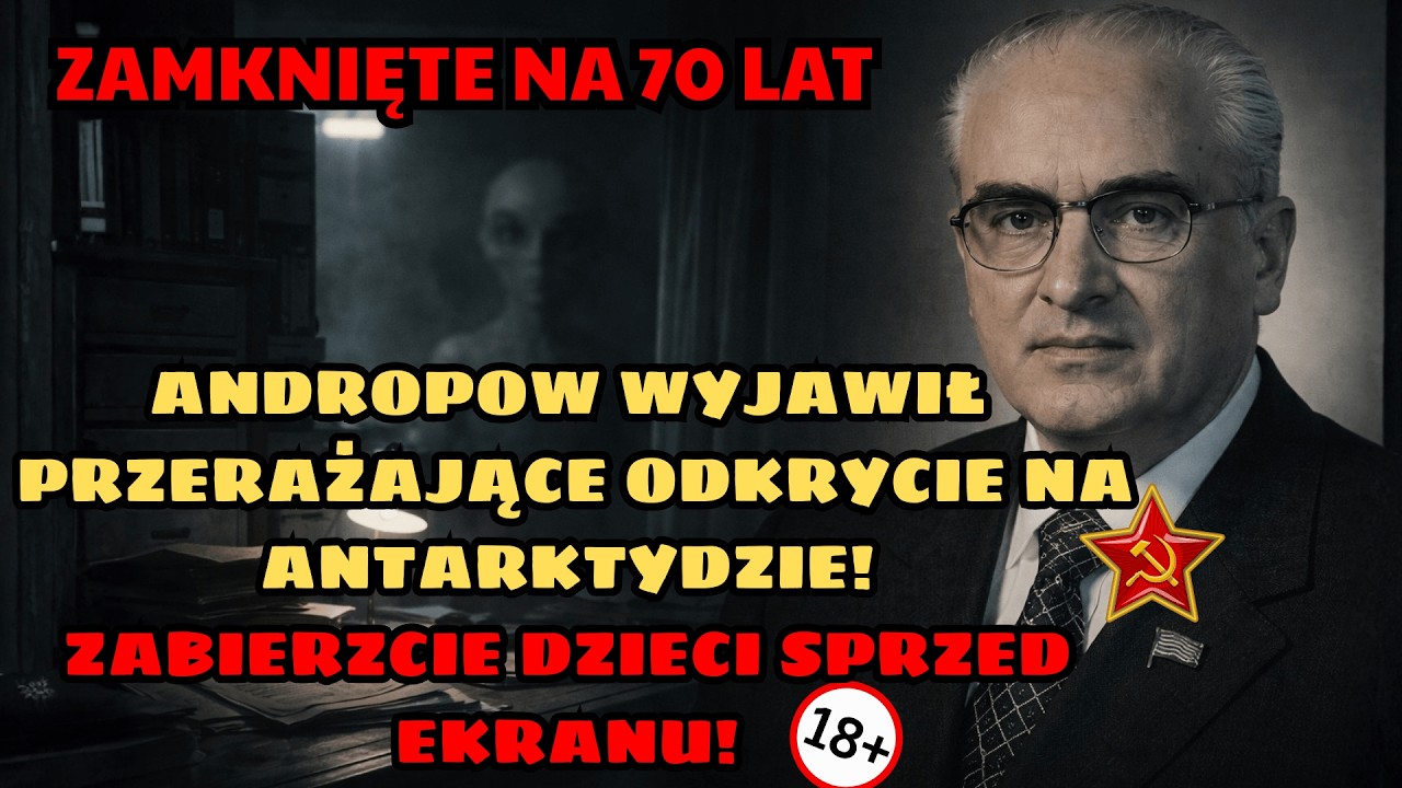 TAJEMNICA ANTARKTYDY 1955: Co Andropow kazał ukryć pod 3 km lodu? (Sekret ukrywany przez 70 lat)