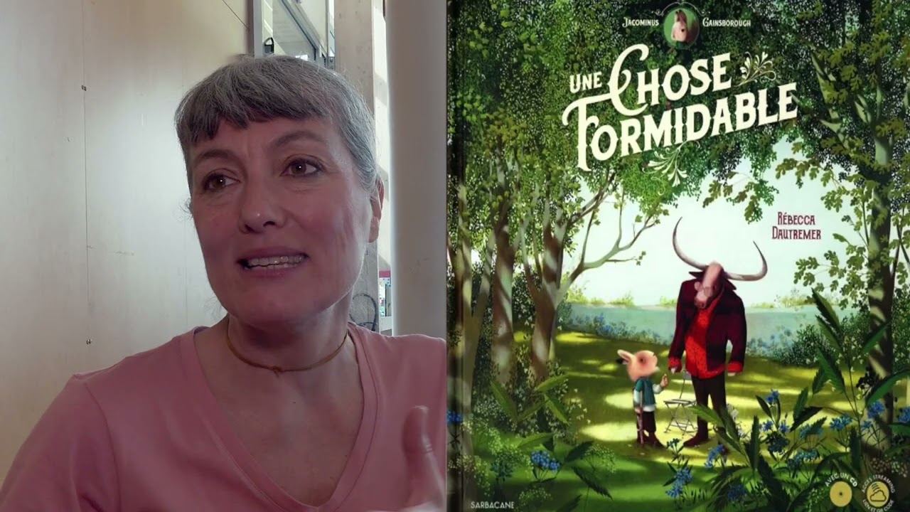 Rebecca Dautremer  joue Une chose formidable à la Bfm-Limoges