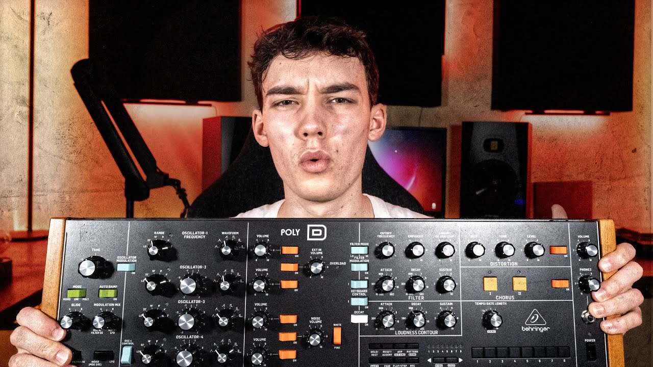 Using A Real Synth To Make The Craziest Trap Beats