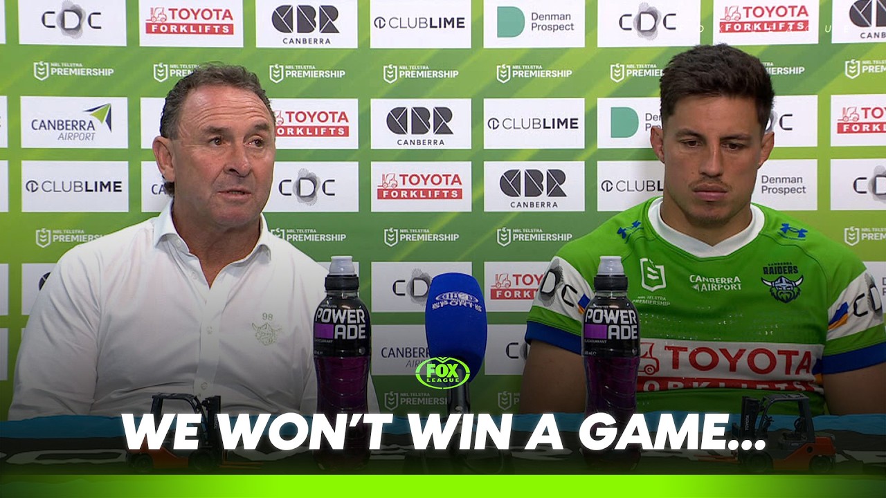 &ldquo;Self Destruction&rdquo; 🗣️ Ricky reveals message to players after 3rd defeat | Raiders Press Conference