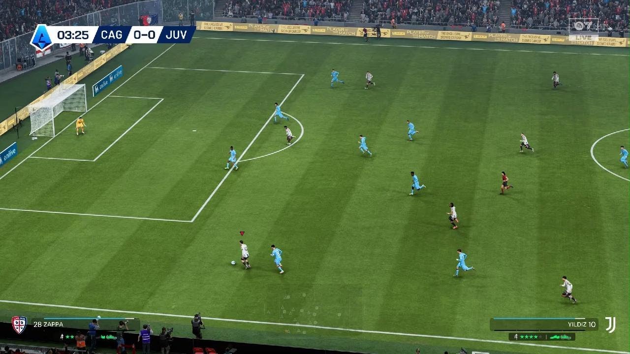 GAMEPLAY PRONOSTICO CAGLIARI-JUVENTUS FC26!!!