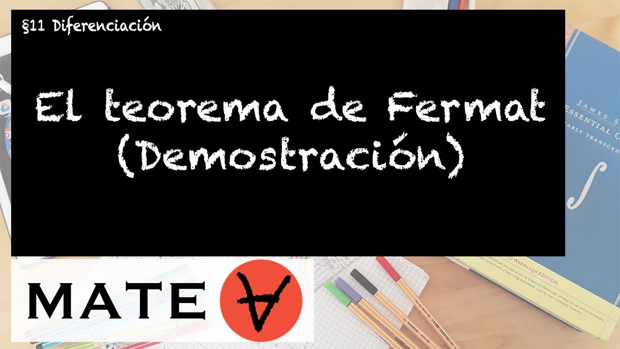 El teorema de Fermat del análisis (Demostración)