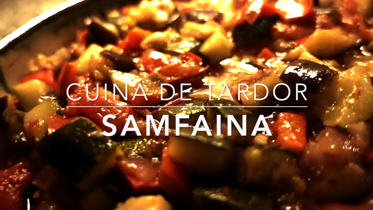 Recepta: Samfaina tradicional amb El Cuiner Mut