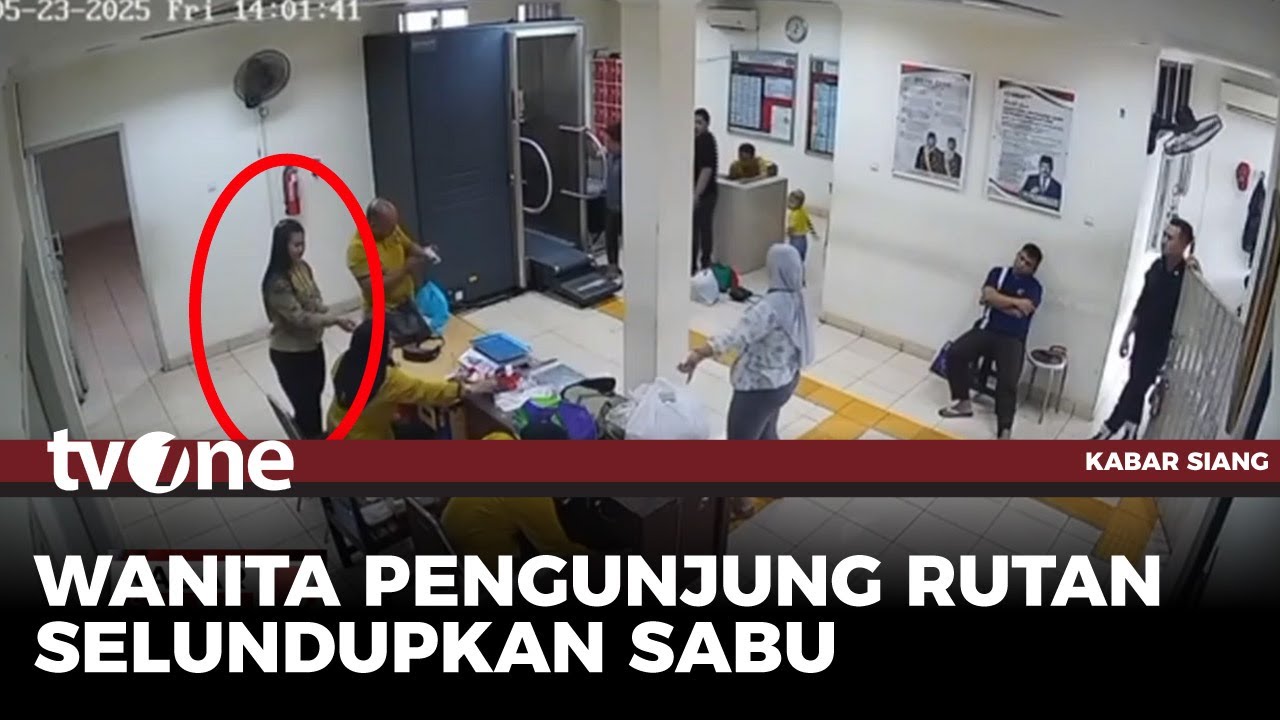 Petugas Rutan Kelas I Surabaya Gagalkan Penyelundupan Sabu | Kabar Siang tvOne