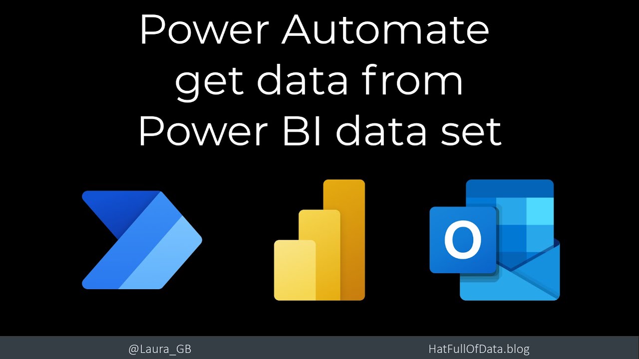 Power Automate получает данные из набора данных Power BI