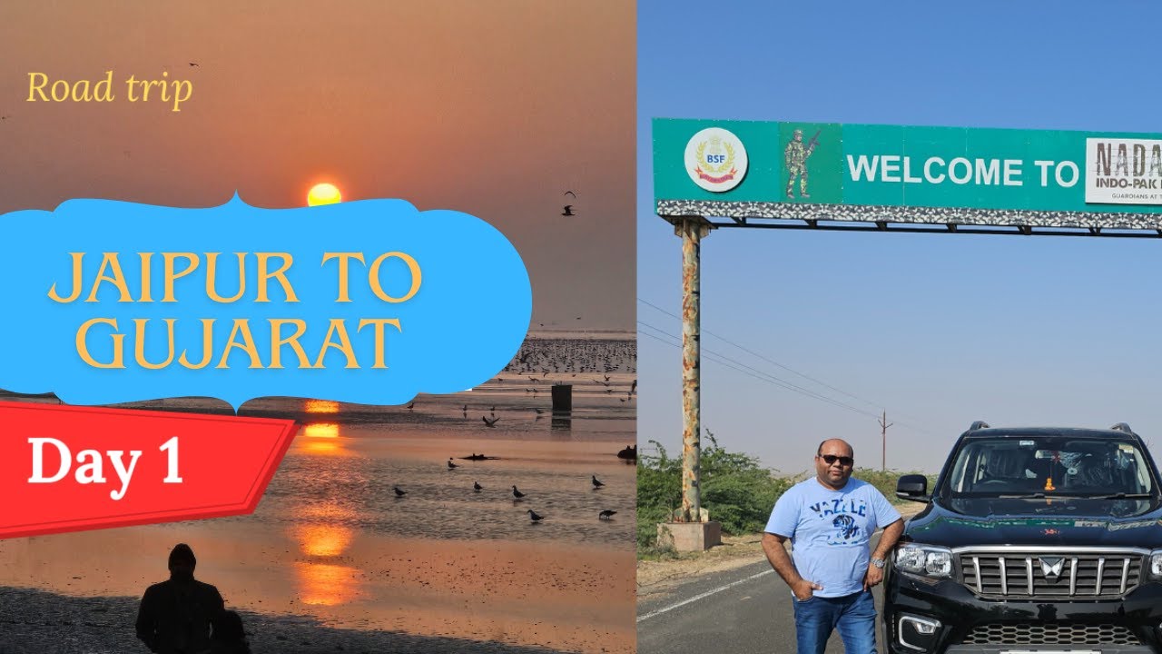 Jaipur to Gujarat Road Trip I Day 1 | Nathdwara – Kutch – Dwarka – Somnath |