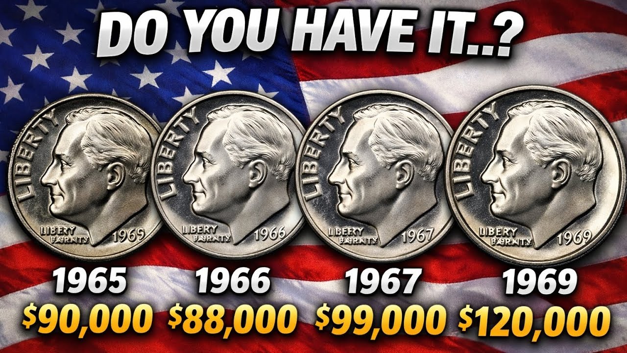 Rare Liberty One Dimes 1965–1969 | Are These Hidden Treasures 💰🇺🇸