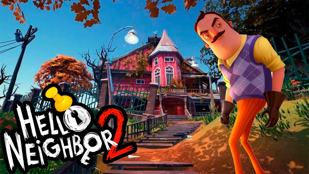 ВСТРЕЧА С СОСЕДОМ!МУЗЕЙ|Hello Neighbor 2