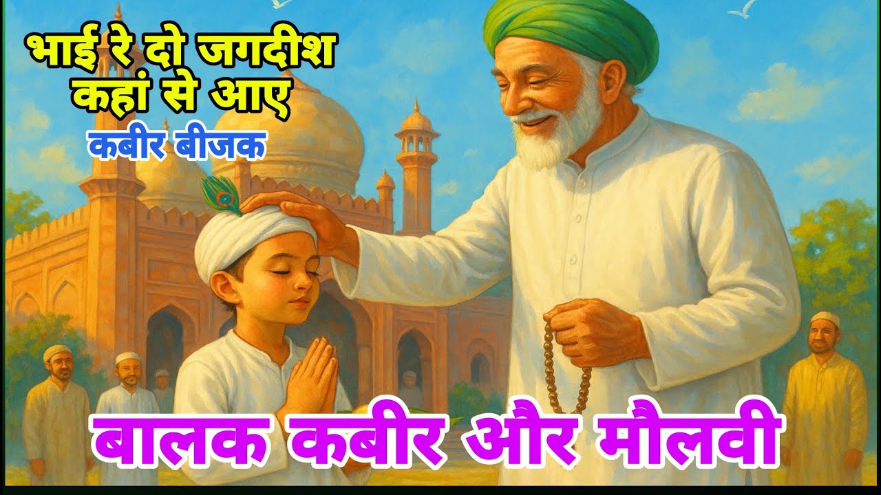 भगवान मस्जिद में क्यूँ नहीं मिलता   ।।   कहानी कबीर की   ।।  कबीर बीजक शब्द 30, 31