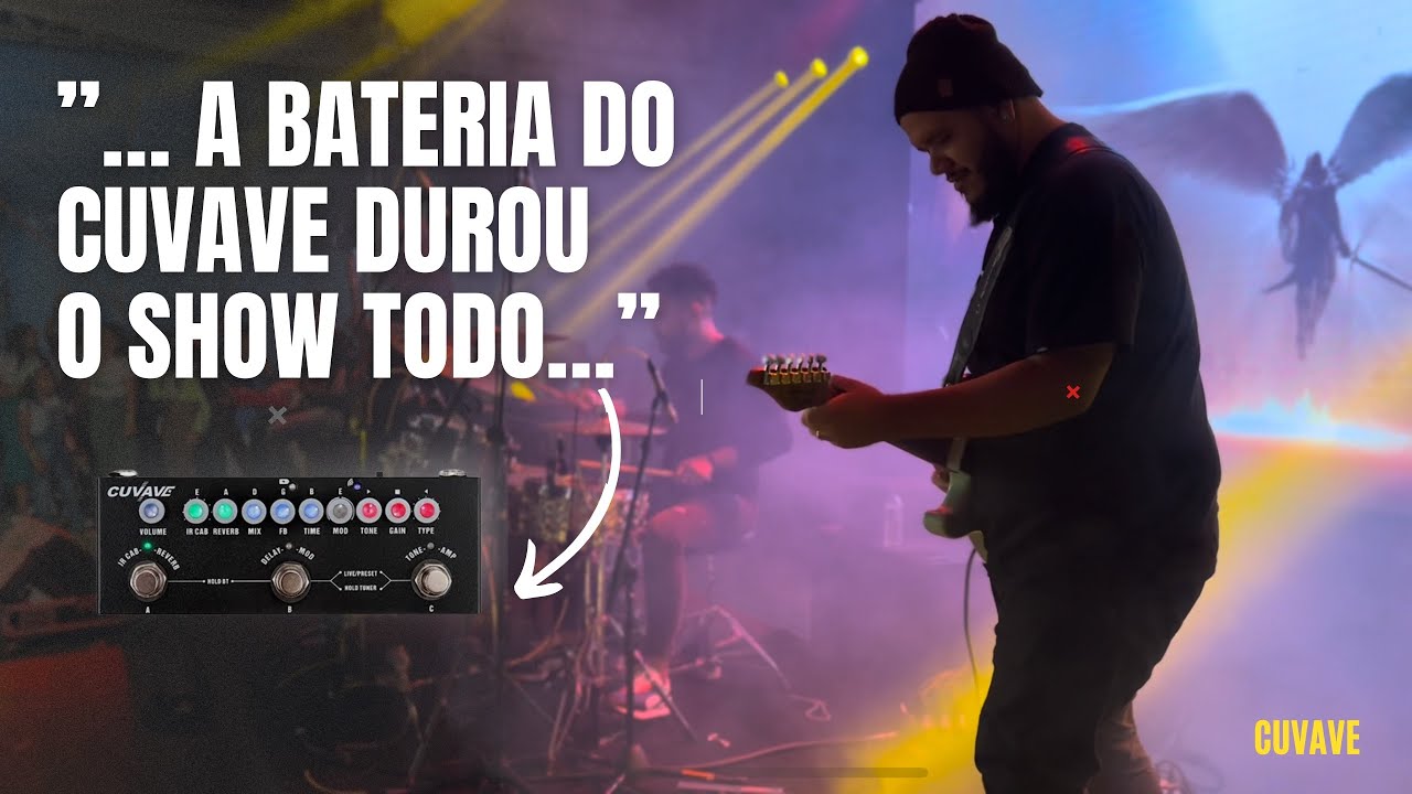 A bateria do Cuvave dura muito tempo!!!
