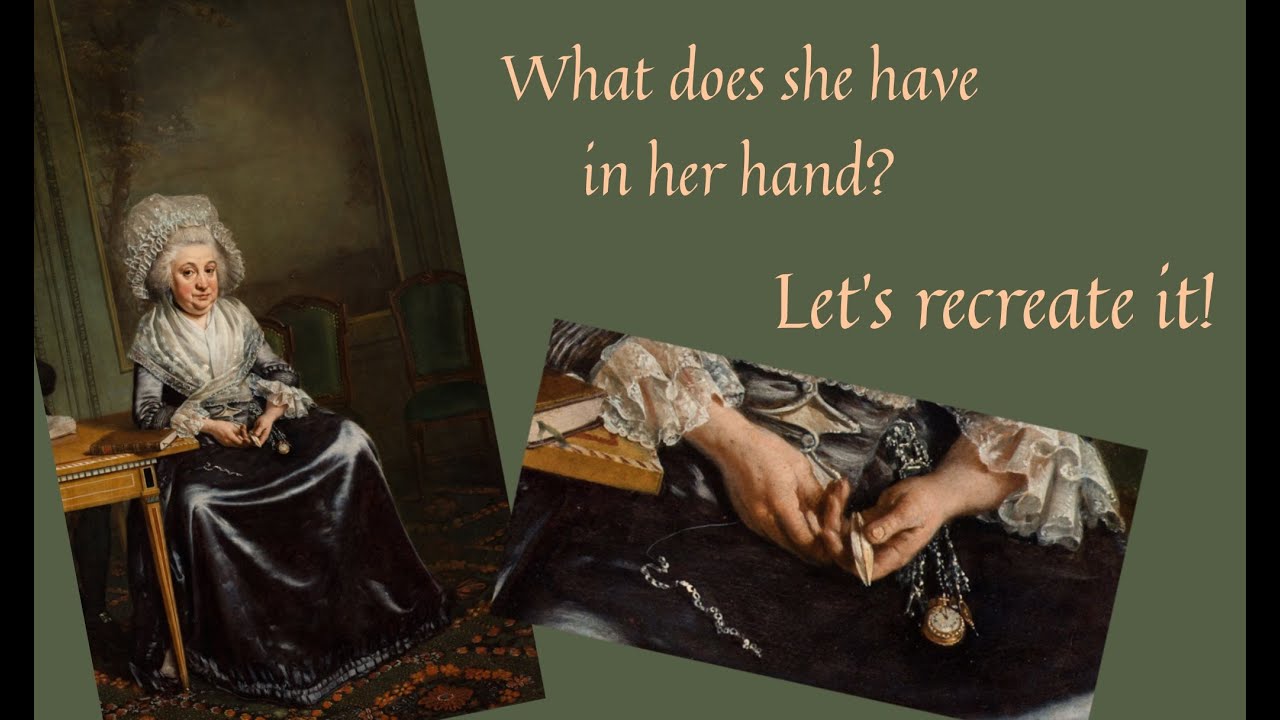 Recreating Tatting from 1790
