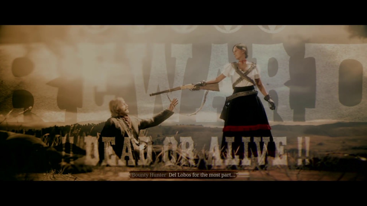 Red Dead Online:  Barbarella Alcazar...Intro Cut Scene (RDR2)