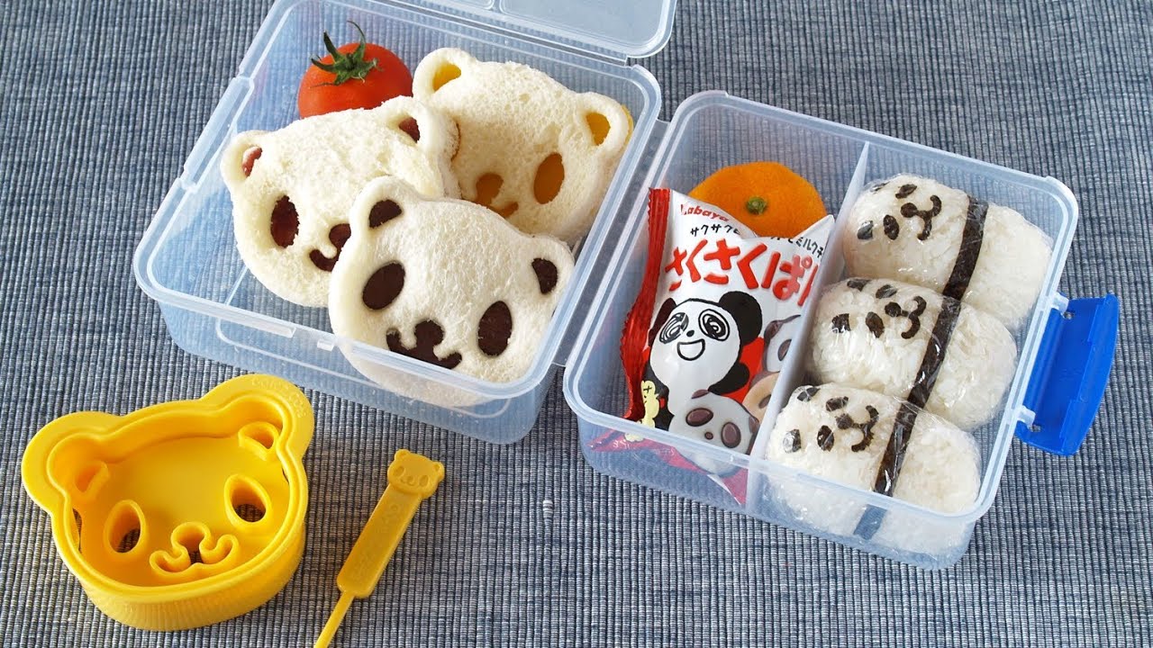 Western-Style Panda Lunch Box アメリカンなランチボックス - OCHIKERON - CREATE EAT HAPPY (GIVEAWAY CLOSED)