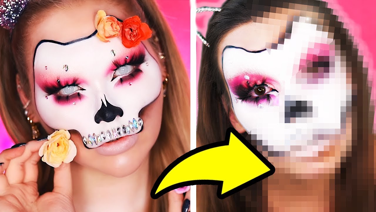 I Tried Following a NIKKIETUTORIALS HALLOWEEN Tutorial...