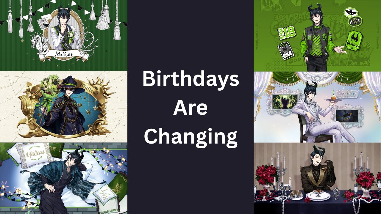 Birthdays in Twisted Wonderland Are Changing A Bit [Open Captions]