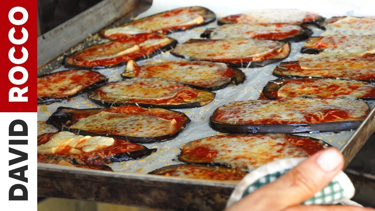 Italian Antipasto Recipe: Lazy Eggplant Parmigiana | Recipe by David Rocco