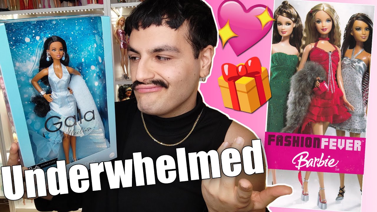 kinda meh 🥱 barbie gala collection blue sensation + fashion fever haul