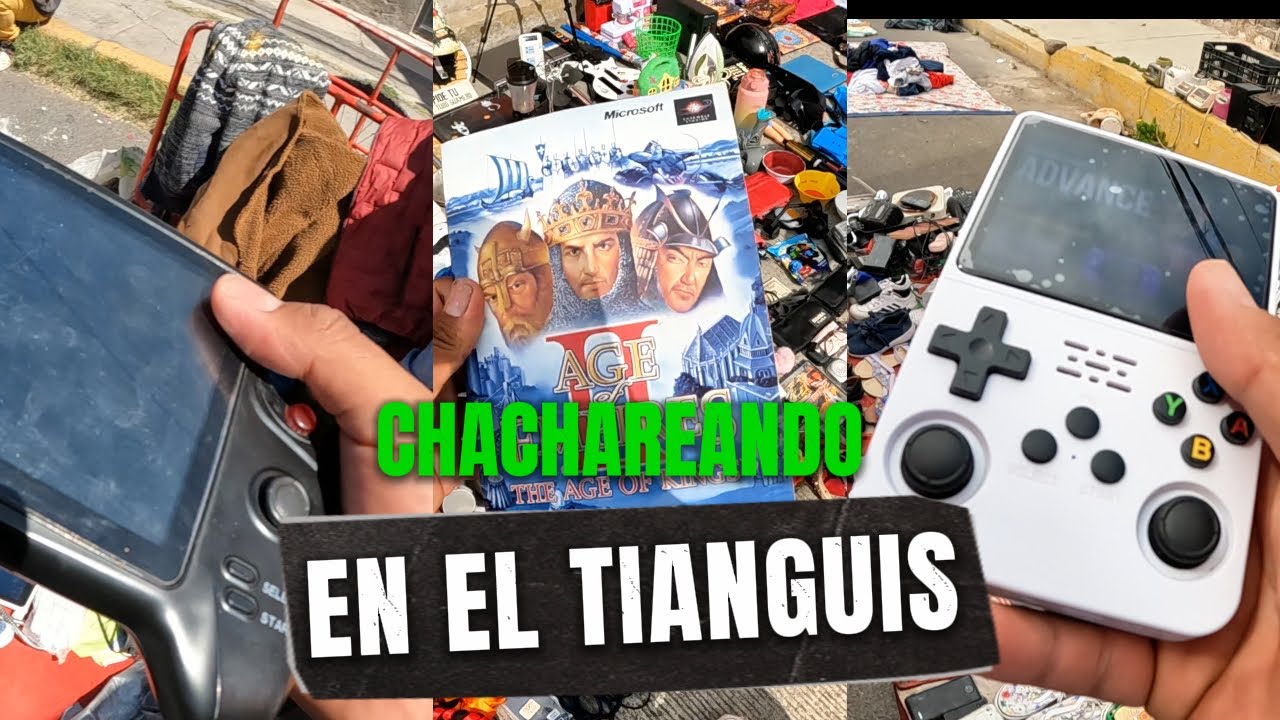 Chachareando en el tianguis  consolas de videojuegos y m&aacute;s