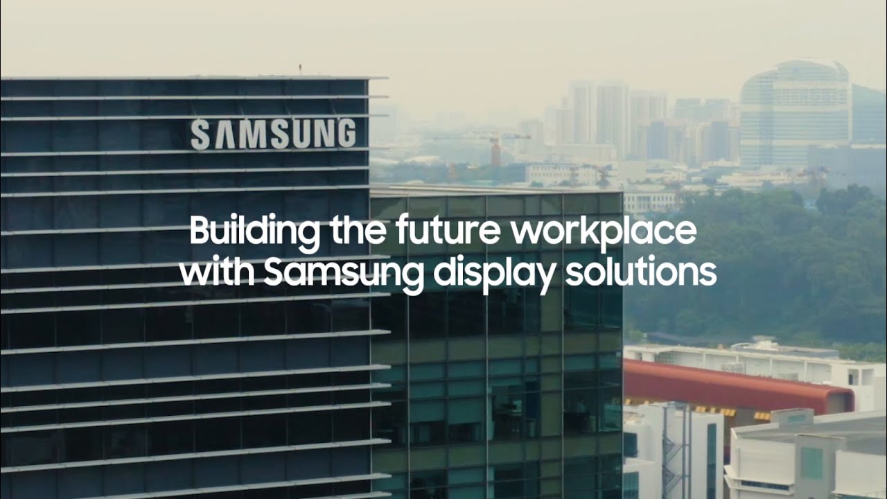 Building the future workplace with display solutions | Samsung