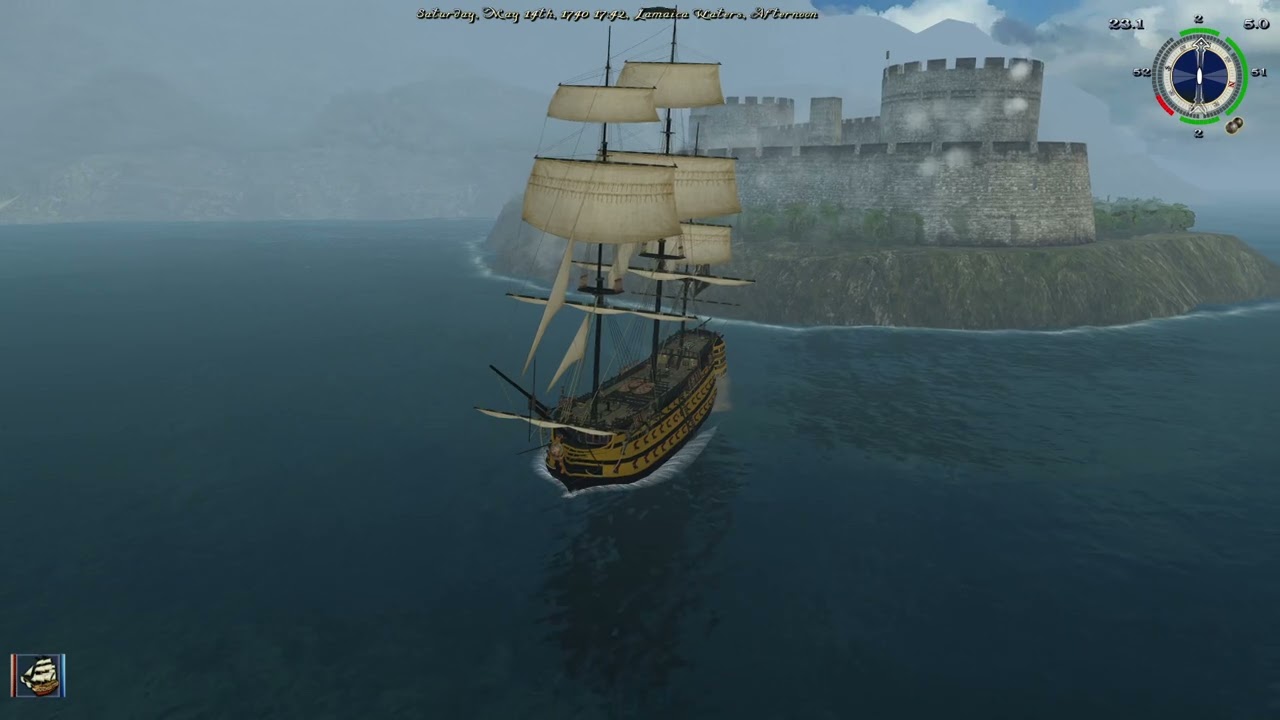 Pirates of the Caribbean / New Horizons Maelstrom mod / new fort and ship hit effects