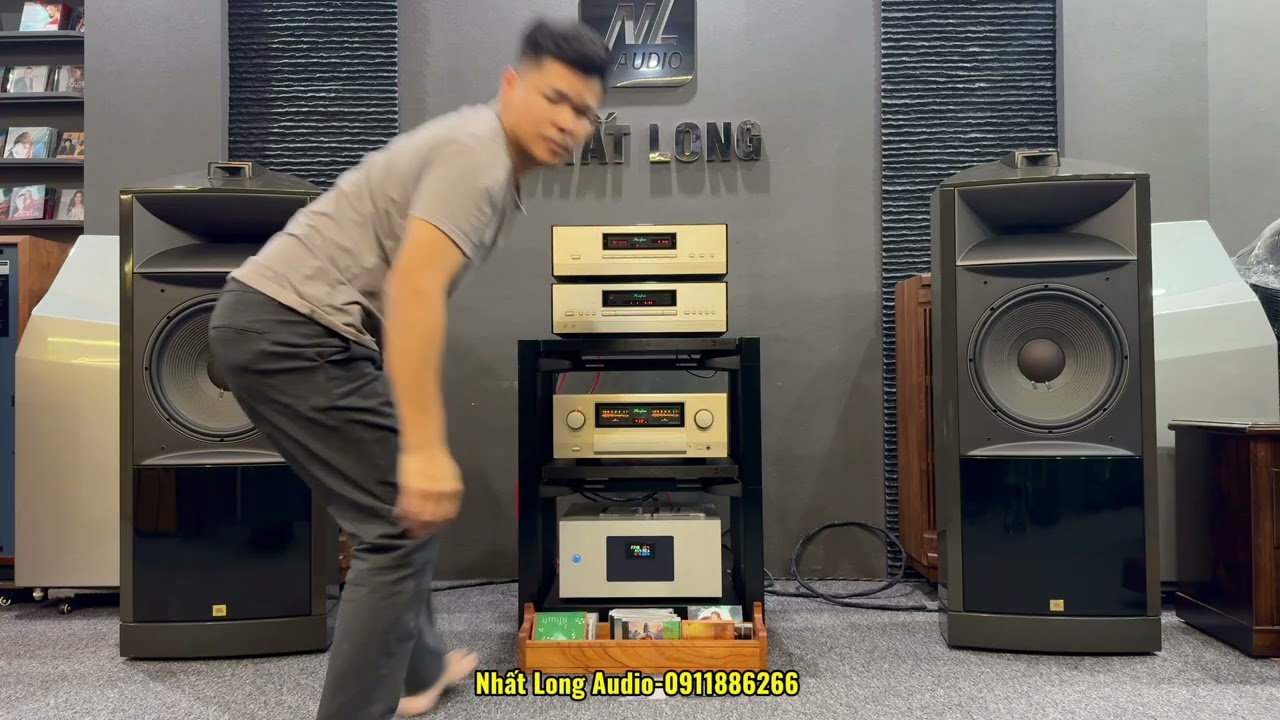 Nghe Cứ Lồng Lộng Như Trong Rạp Hát! Loa JBL K2 S9800 & Ampli Accuphase E-650 & DP800&801