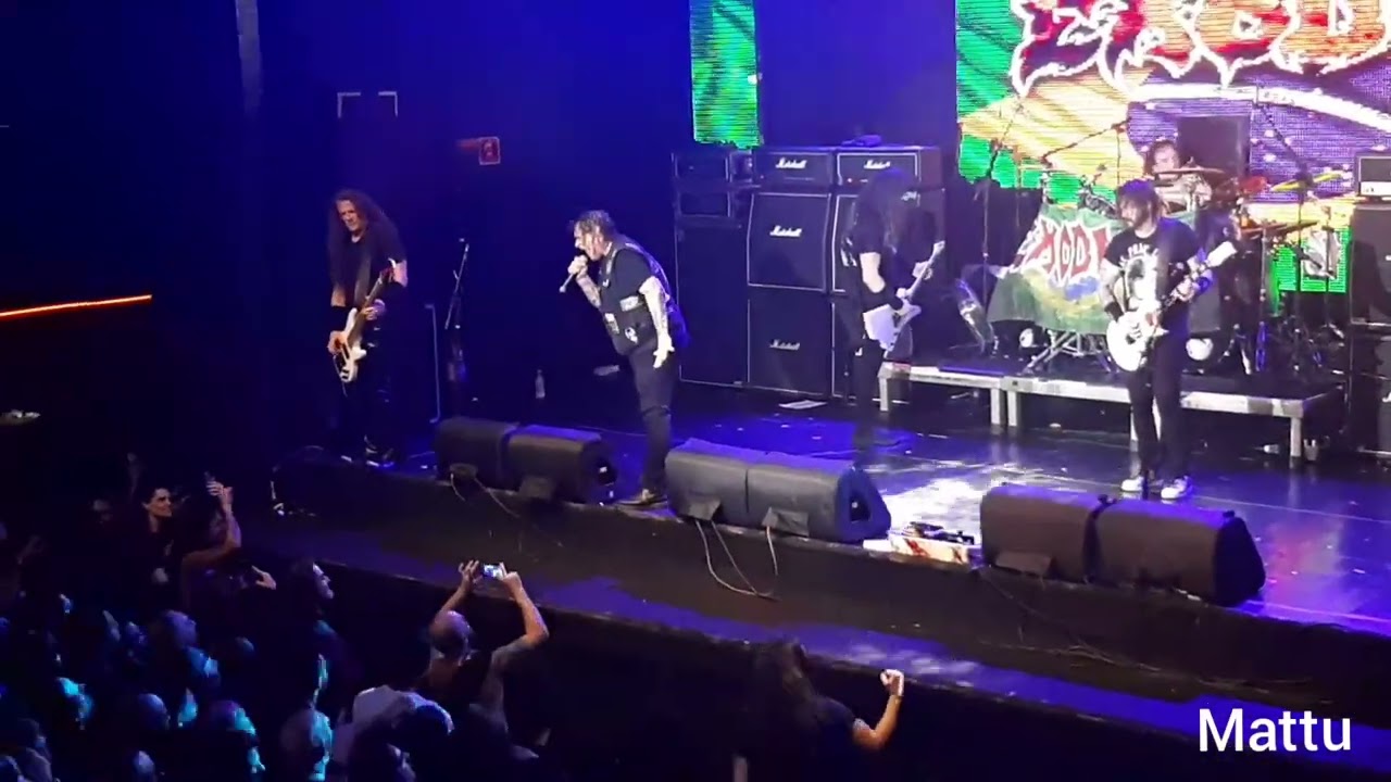 Exodus -  War is my Shepherd (Live Carioca Club, Sao Paulo, Brazil 2022)