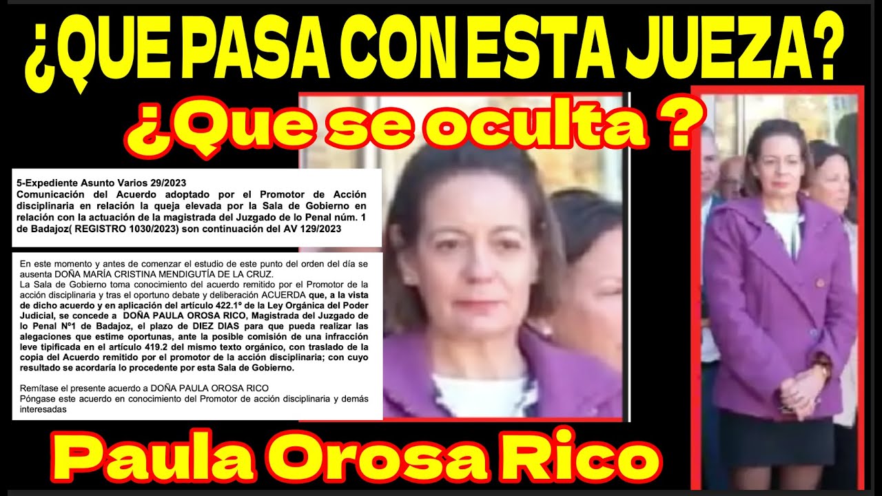 CASO DAVID SÁNCHEZ: ¿OCULTAN A JUEZA DENUNCIADA/EXPEDIENTADA?.