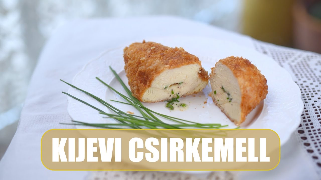 Kijevi csirkemell Borbás Marcsi konyhájából