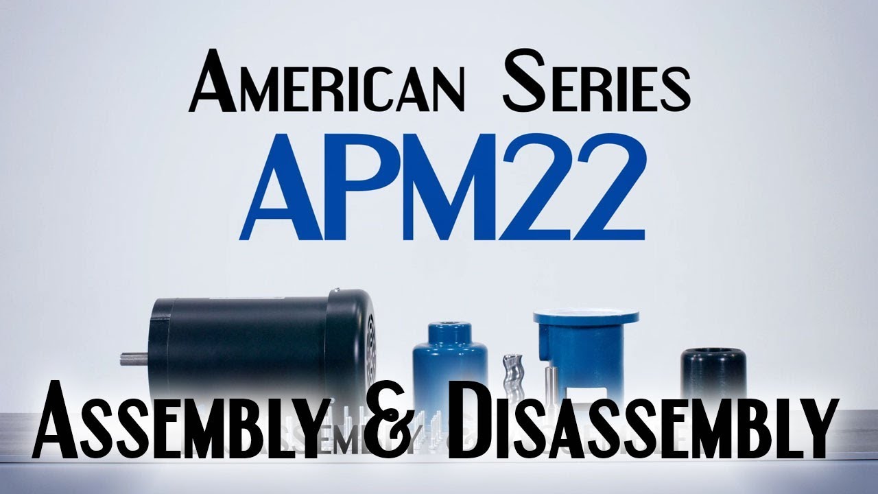 American Series APM22 Wobble Stator Pump Assembly & Disassembly