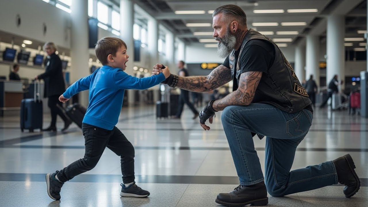 That's Not My Family — Boy's Pleading Whisper at Airport Led Biker to Alert TSA Before Boarding