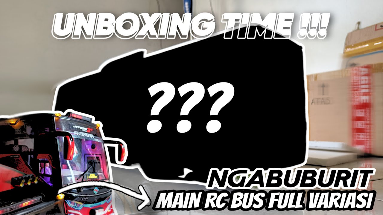 Unboxing Miniatur Bis Lagi ‼️ | Ngabuburit Bareng Miniatur RC Bis Full Variasi 🫣