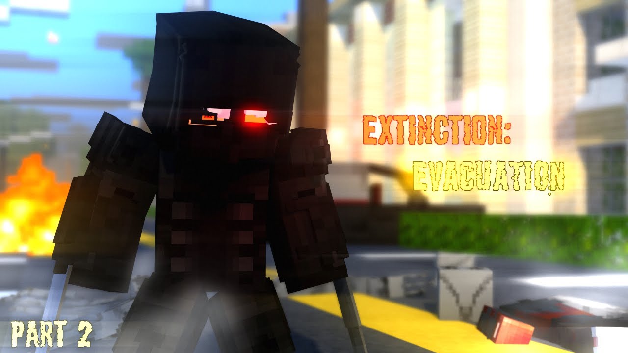 Extinction: Evacuation | Minecraft Animation [Part 2]