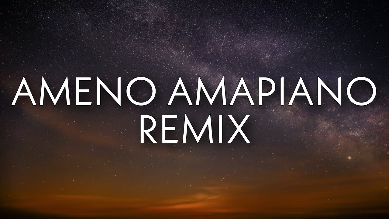 Goya Menor, Nektunez - Ameno Amapiano Remix (Lyrics) 