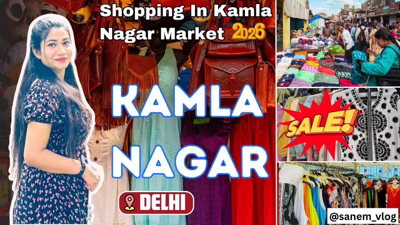 I Went Street Shopping in Kamla Nagar 😱 | Honest Prices & Budget Finds | Sanem Vlogs