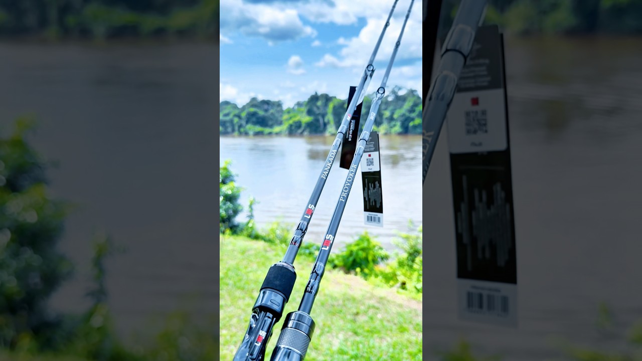 Будущее рыболовных удилищ уже здесь 🎣🔥 Provoker и Pankada от Varas Lumis, 3 части. #рыбалка #павл...