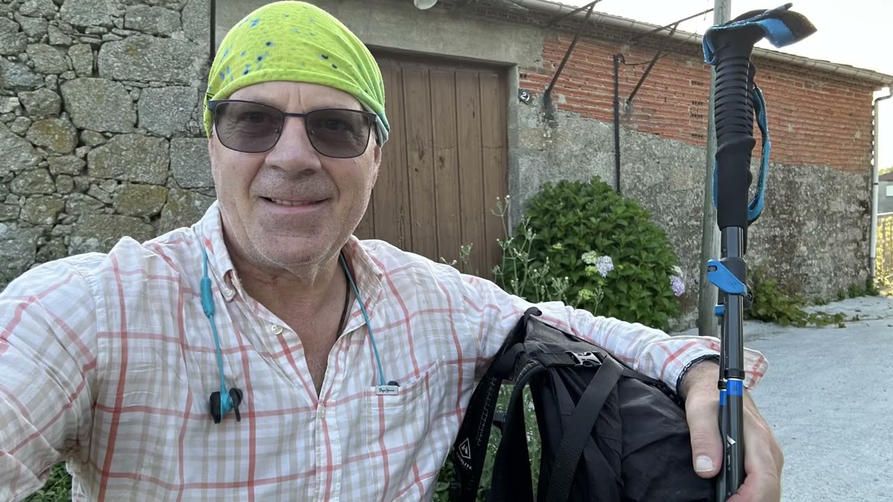 Day 8 Camino Invierno, Day 32 Camino Madrid, Monforte to Vilariño, July 4, 2023.