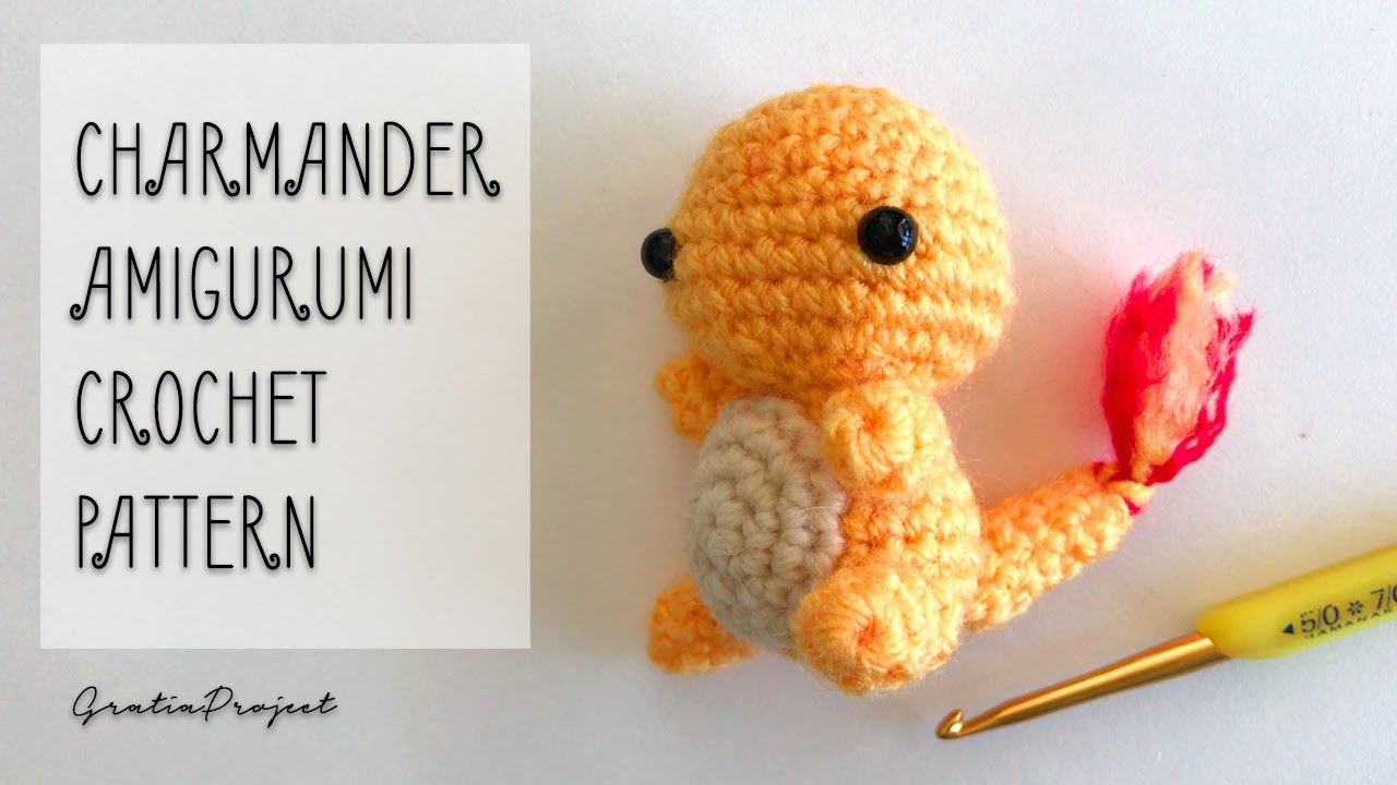 Charmander Amigurumi Crochet Pattern