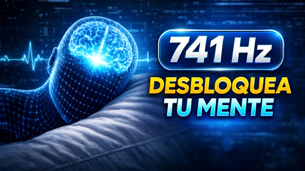 741 Hz Detox Mental Nocturno 🌙 Silencia tu Mente y Duerme en Paz Profunda