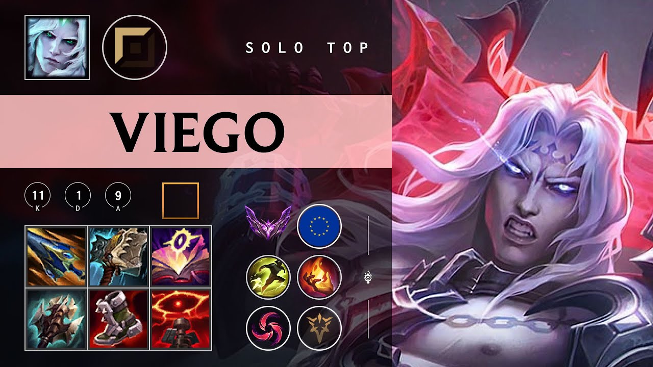 Viego Top vs Sion - EUW Master Patch 26.03
