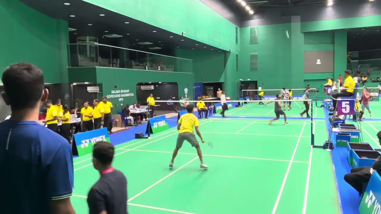 🏸🇮🇳 All India Senior Ranking tournament (Odisha )Aarush supekar(MP VS Saharsh prabhu(Karnataka)🇮🇳🏸