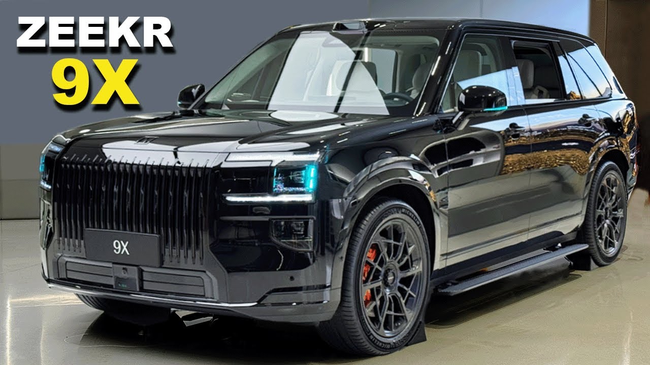 All-New ZEEKR 9X - 1400HP Luxury PHEV SUV With Insane Tech!
