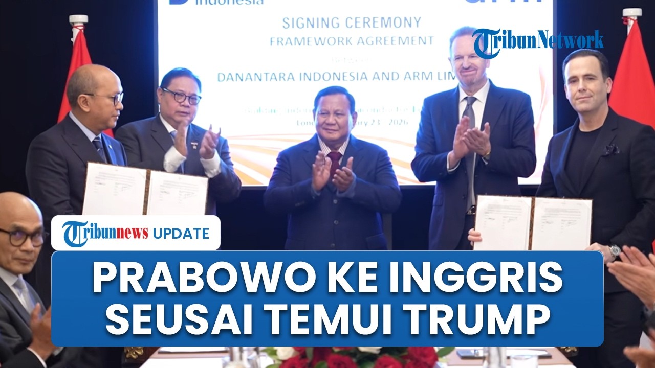 Seusai Bertemu Trump, Prabowo Terbang ke Inggris untuk Saksikan Kerja Sama Danantara dan Arm Limited