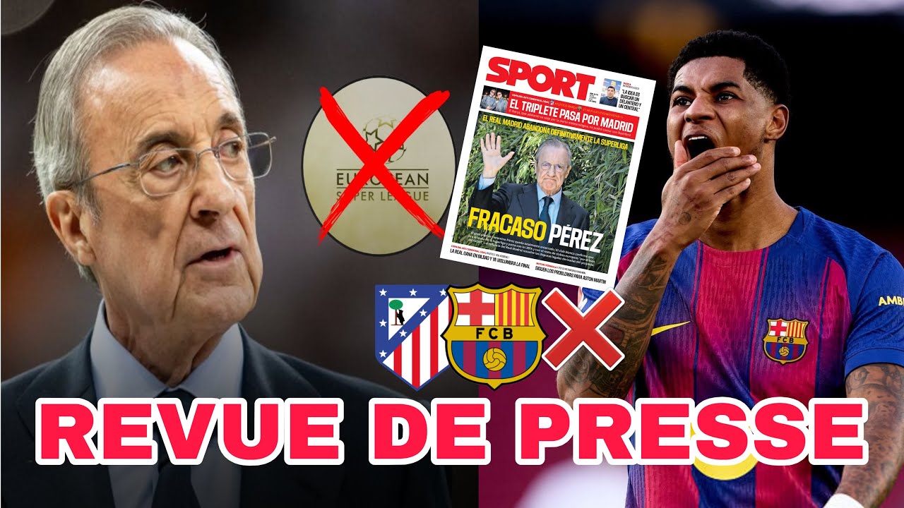 📰: LE BARÇA sans Raphinha, Pedri_ Rashford rêve s'impose à Madrid pour réaliser le.. : Le Coach de C