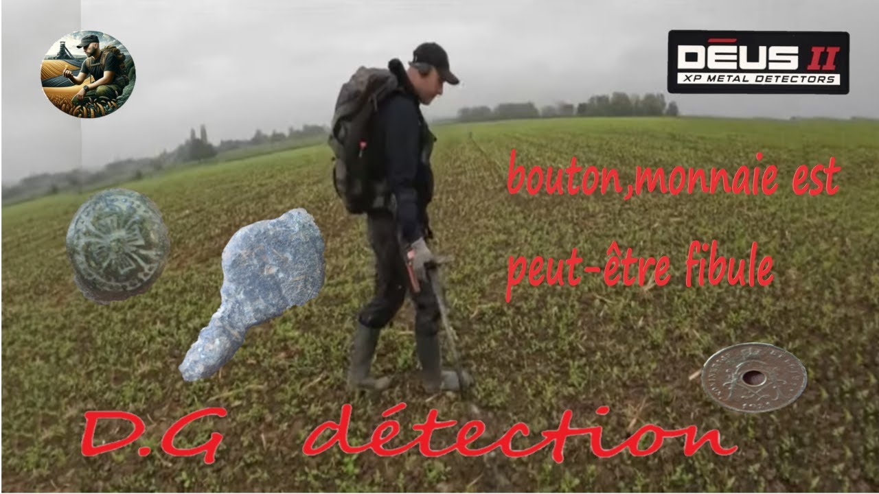 SORTIE DÉTECTION BOUTON MONNAIE EST PEUT-ETRE UNE FIBULE#10