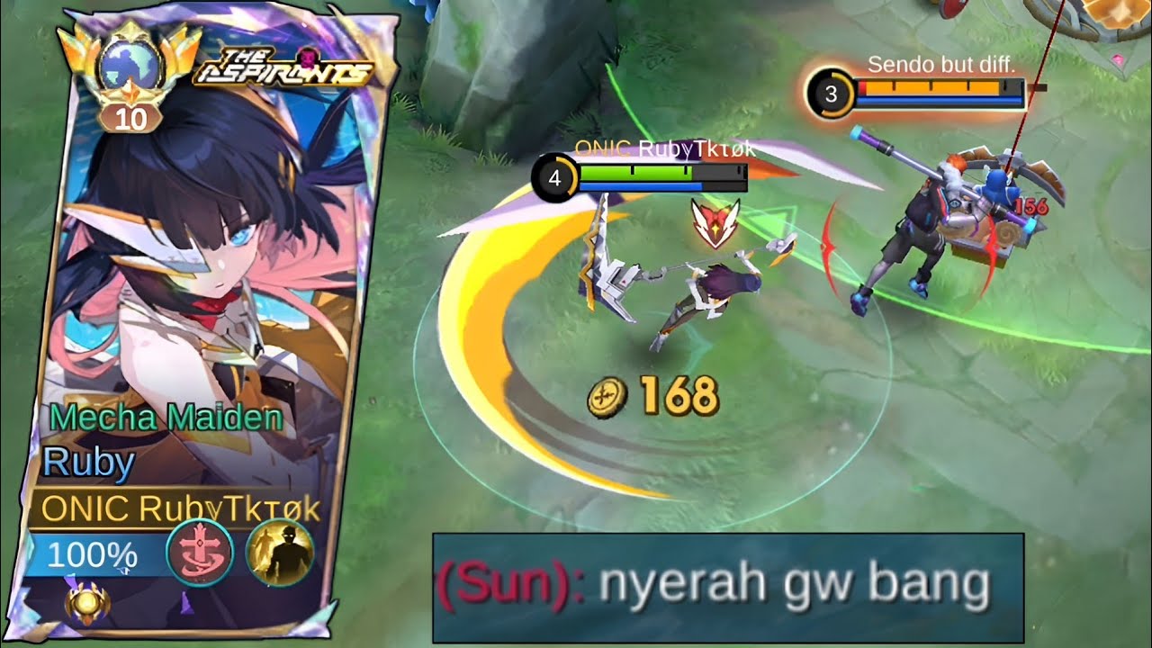 Build Ruby Buat Sun Kena Mental Sampe Ngamuk | Darah Dikit Gak Mati Mati