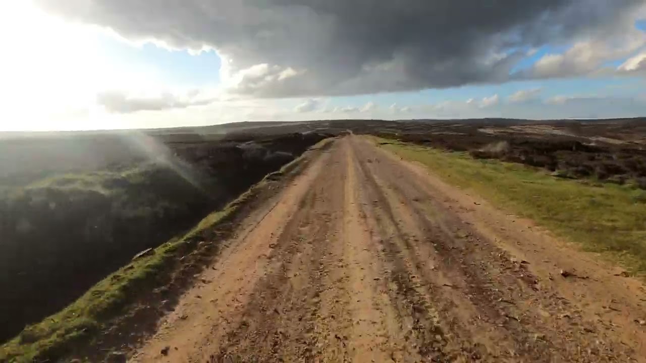 Rudland Rigg North Yorkshire green lane Land Rover Discovery 1