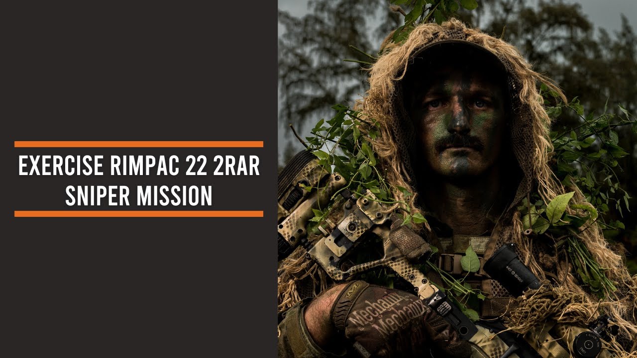 Exercise RIMPAC 22 2RAR sniper mission
